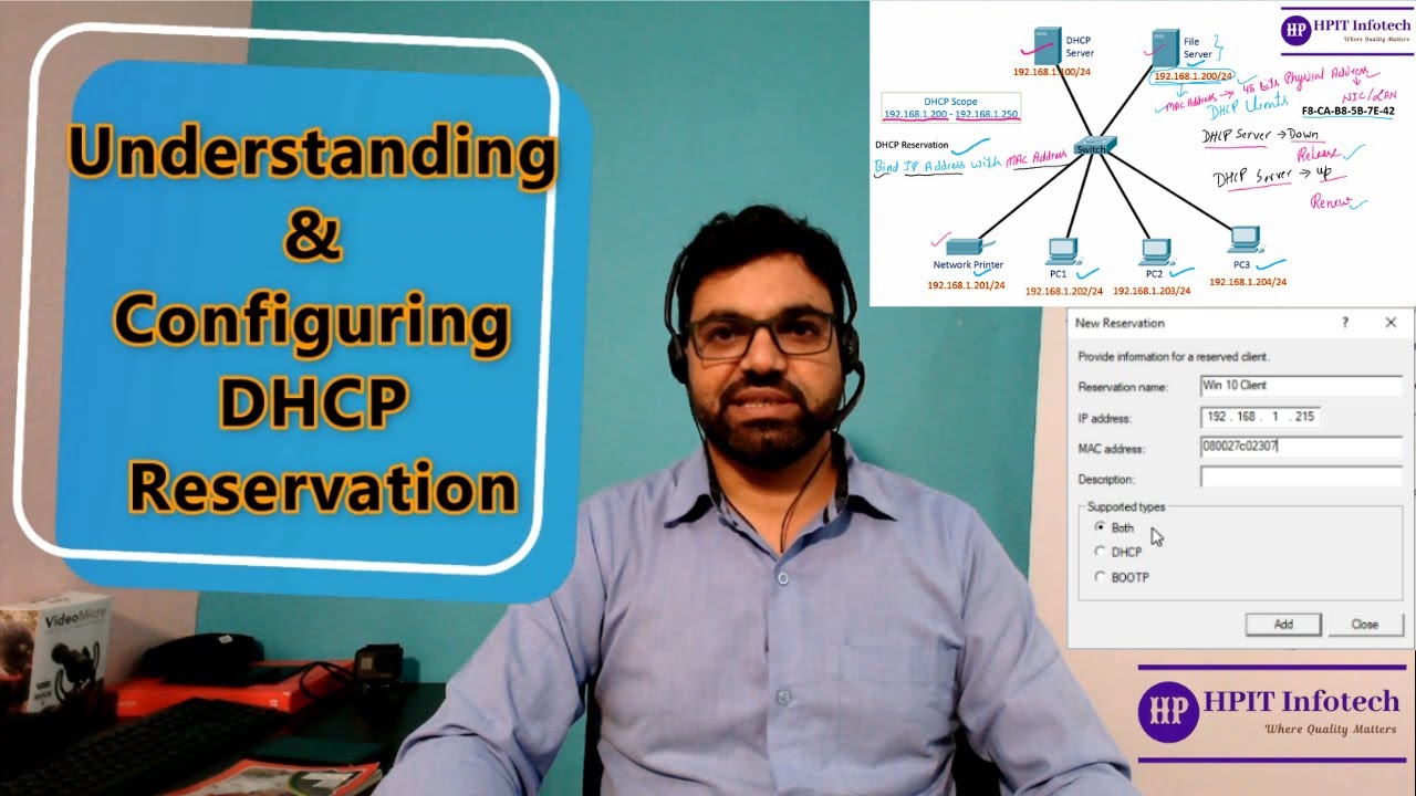 DHCP Reservation | How to Configure DHCP Reservation | Windows Server