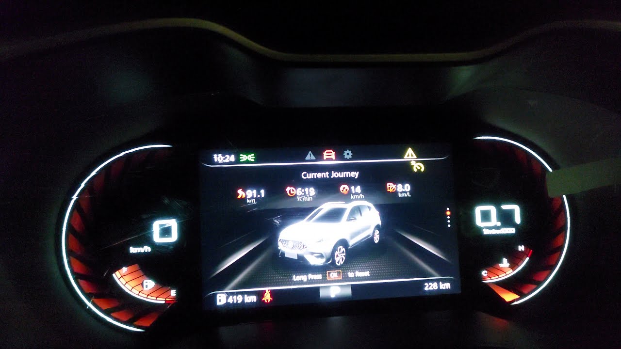 MG Astor - Mileage check in - City drive (Sharp 1.5 CVT)