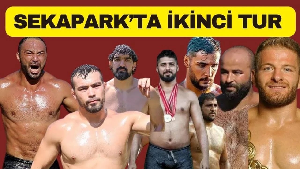 64 Başpehlivan Sekapark'da Kol Bağladı / Harika G&uuml;reşler