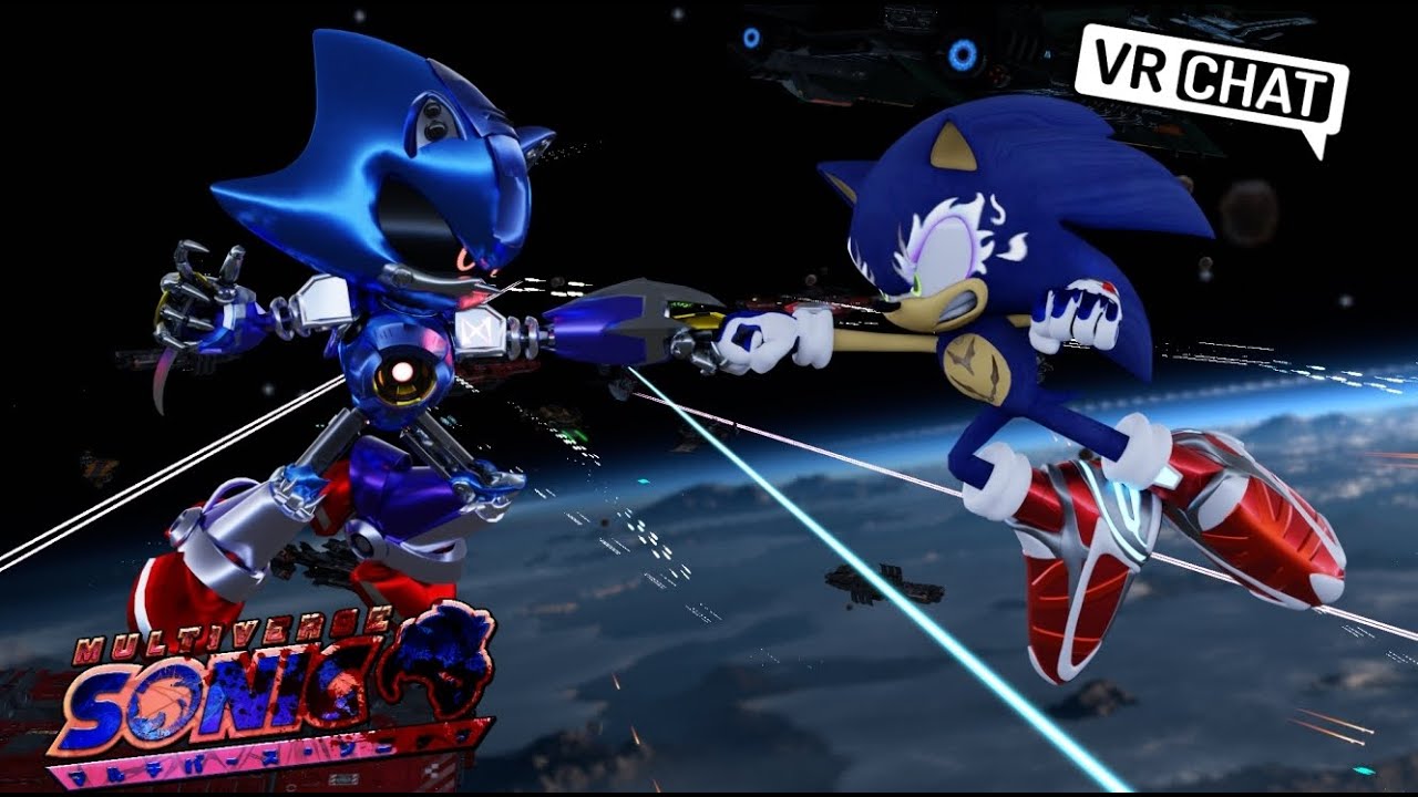 Multiverse Sonic vs Multiverse Metal Sonic [VRChat]