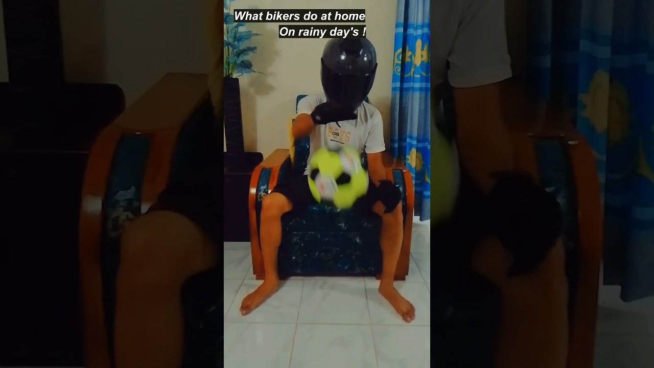 What bikers do while raining outside | VooDooMAN