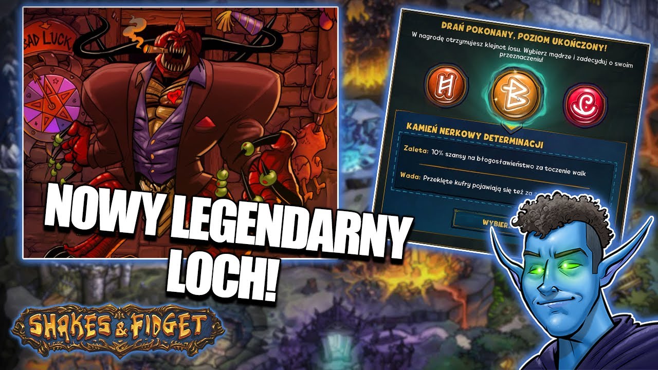 ⭐ NOWY LEGENDARNY LOCH - PRZECHODZIMY, JAK DZIAŁA, NOWE MECHANIKI ⭐ SHAKES & FIDGET ⭐ N3UTR4L ⭐