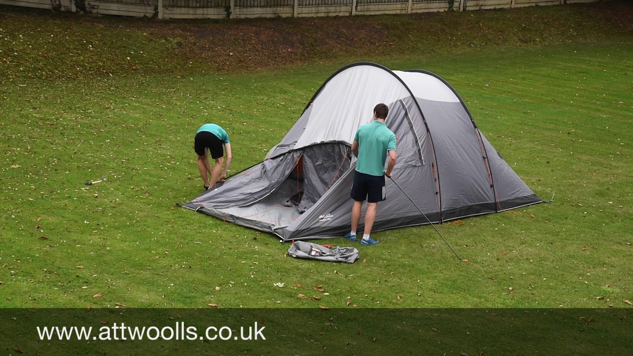 Vango Winslow Tent Pitching & Packing Video