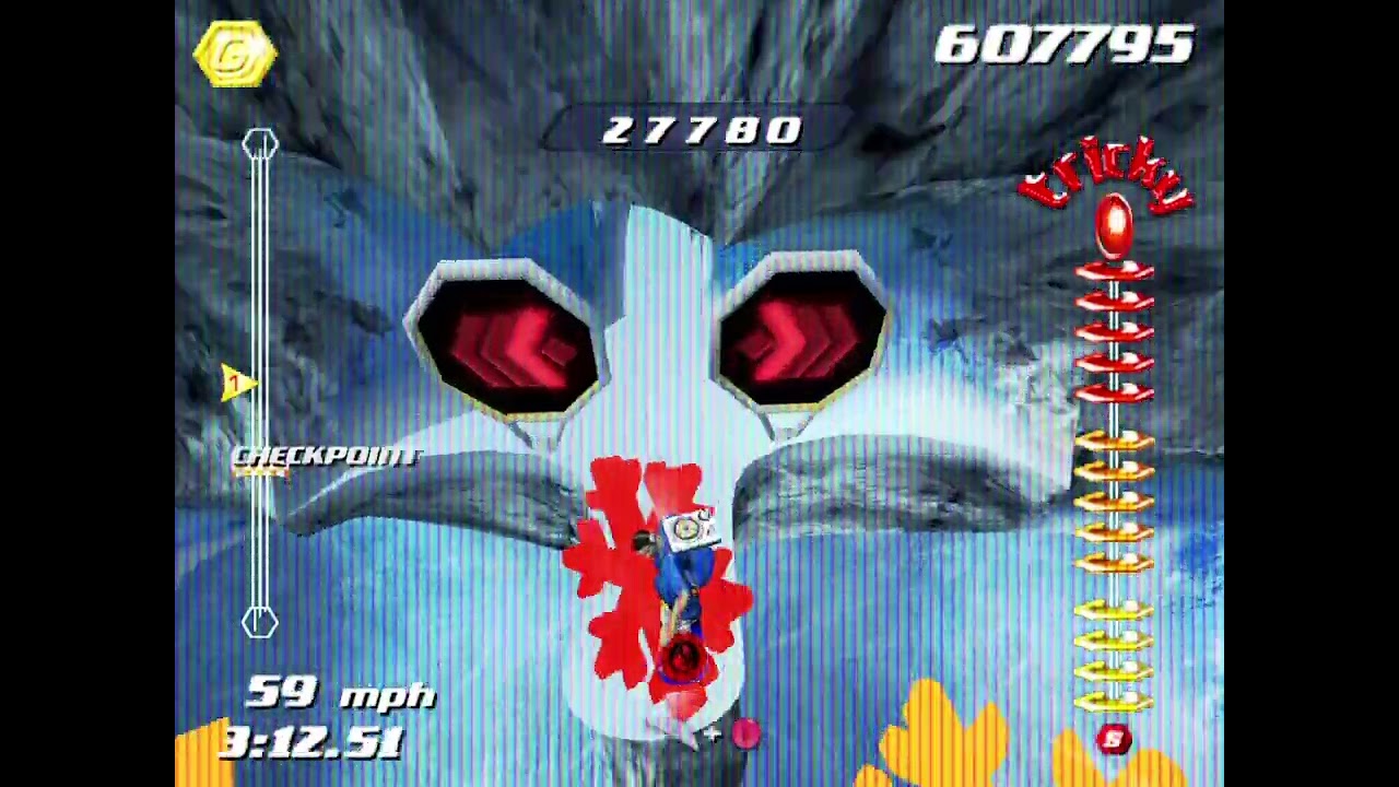 VHS EDIT - Alaska - Experimental Gameplay (SSX Tricky)