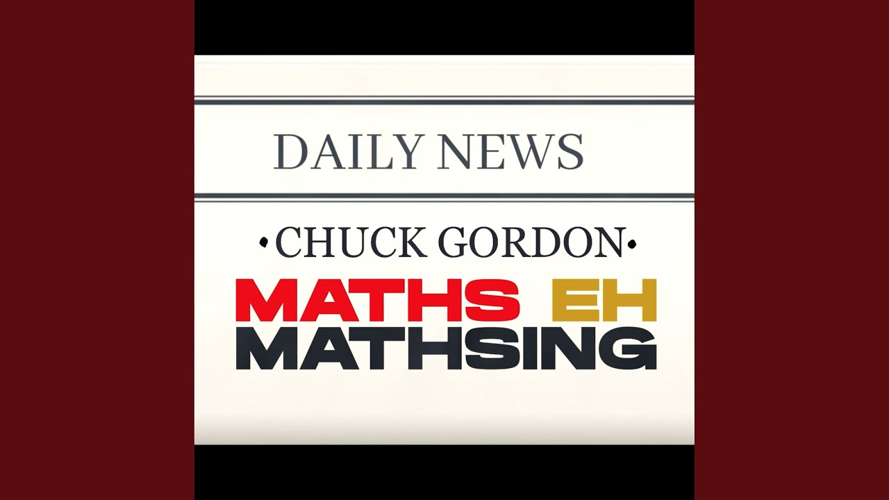 Maths eh Mathsing