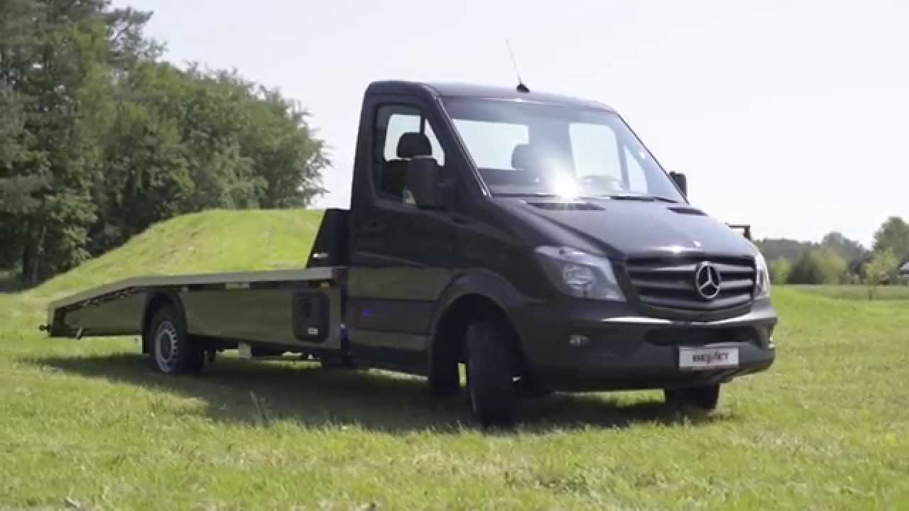 Najazd Laweta aluminiowa BEMET Mercedes Sprinter