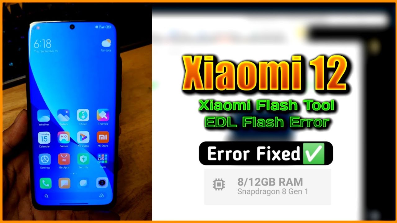 How to Flash_Unbrick Xiaomi 12 / 12 Pro | Snapdragon 8 Gen 1 Authorized Flash Tool