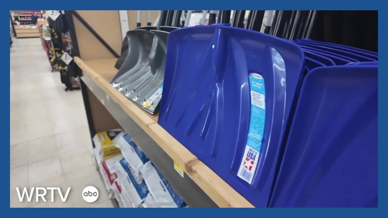 Hardware stores, city shelters are prepared for incoming extreme cold and snow