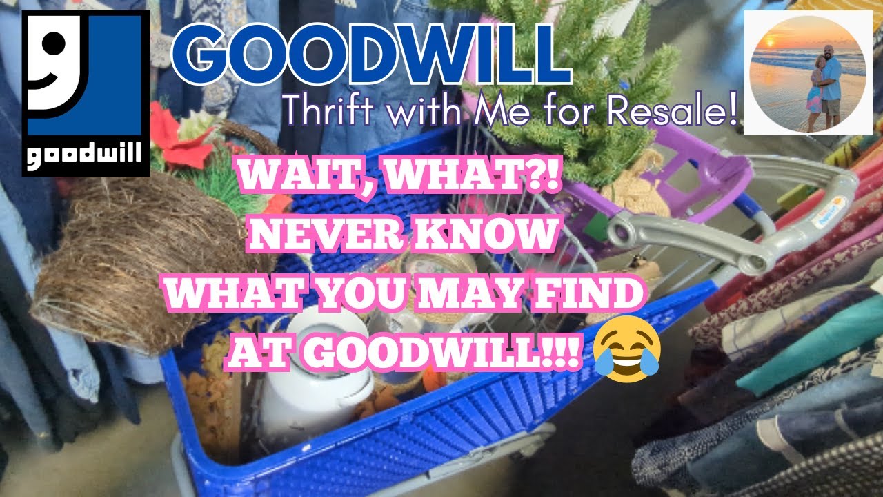 ПОДОЖДИТЕ, ЧТО?! НИКОГДА НЕ ЗНАЕШЬ, ЧТО МОЖЕШЬ НАЙТИ В GOODWILL!!! 😂 Goodwill Thrifting for Resale!