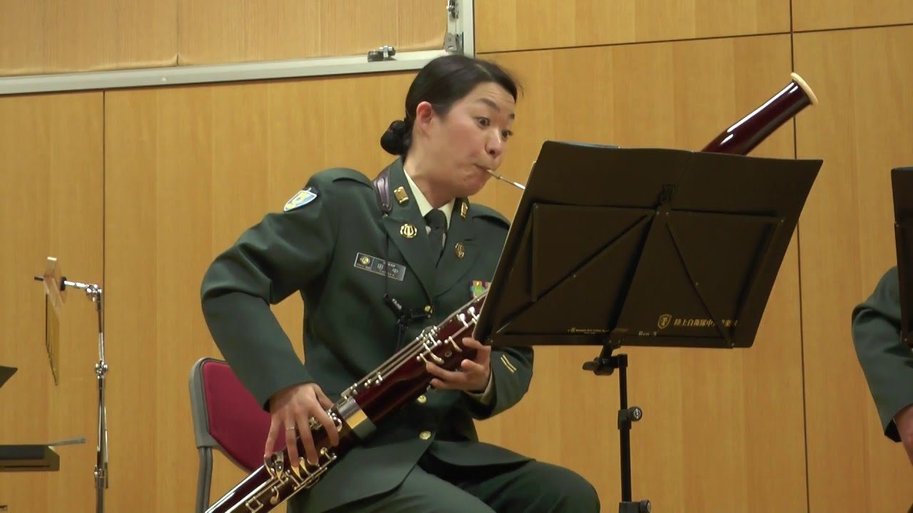 ファゴット三重奏のための6つの小品 ボロネーズとポルカ Weissenborn 作曲 陸上自衛隊中央音楽隊メンバーによる ダブルリードアンサンブル 6 Pieces for 3 Bassoons