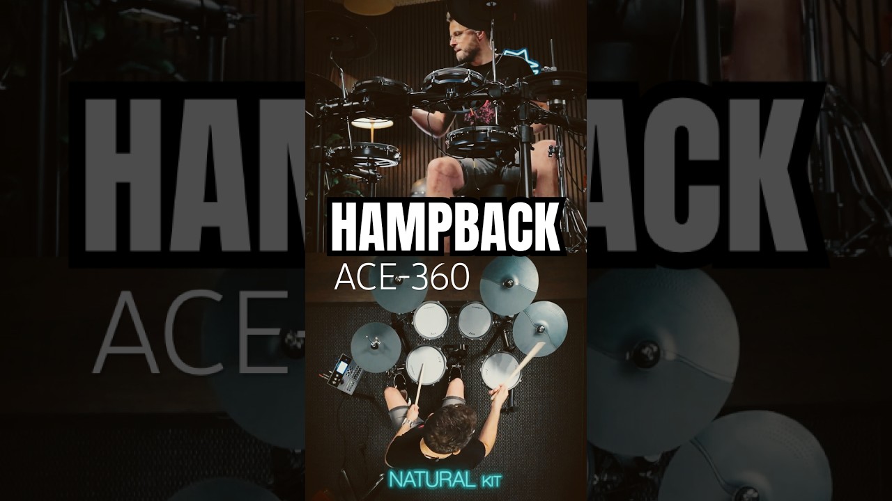 Have you heard Hampback ACE-360 electronic drums yet?