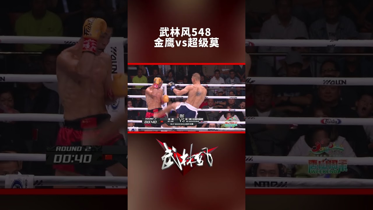 武林風548高燃回顧，金鷹vs超莫，強勢壓制，打出風采