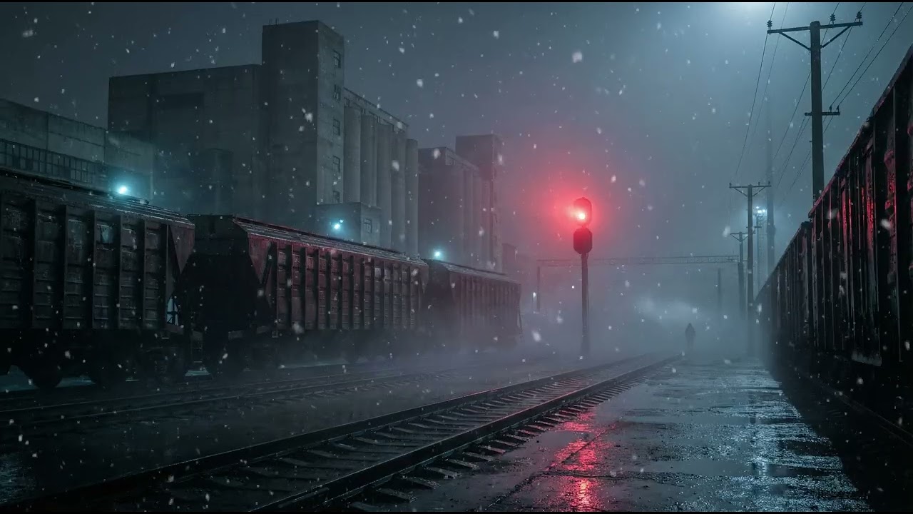 Frozen Industrial Zone | Dark Post-Apocalyptic Ambient Music