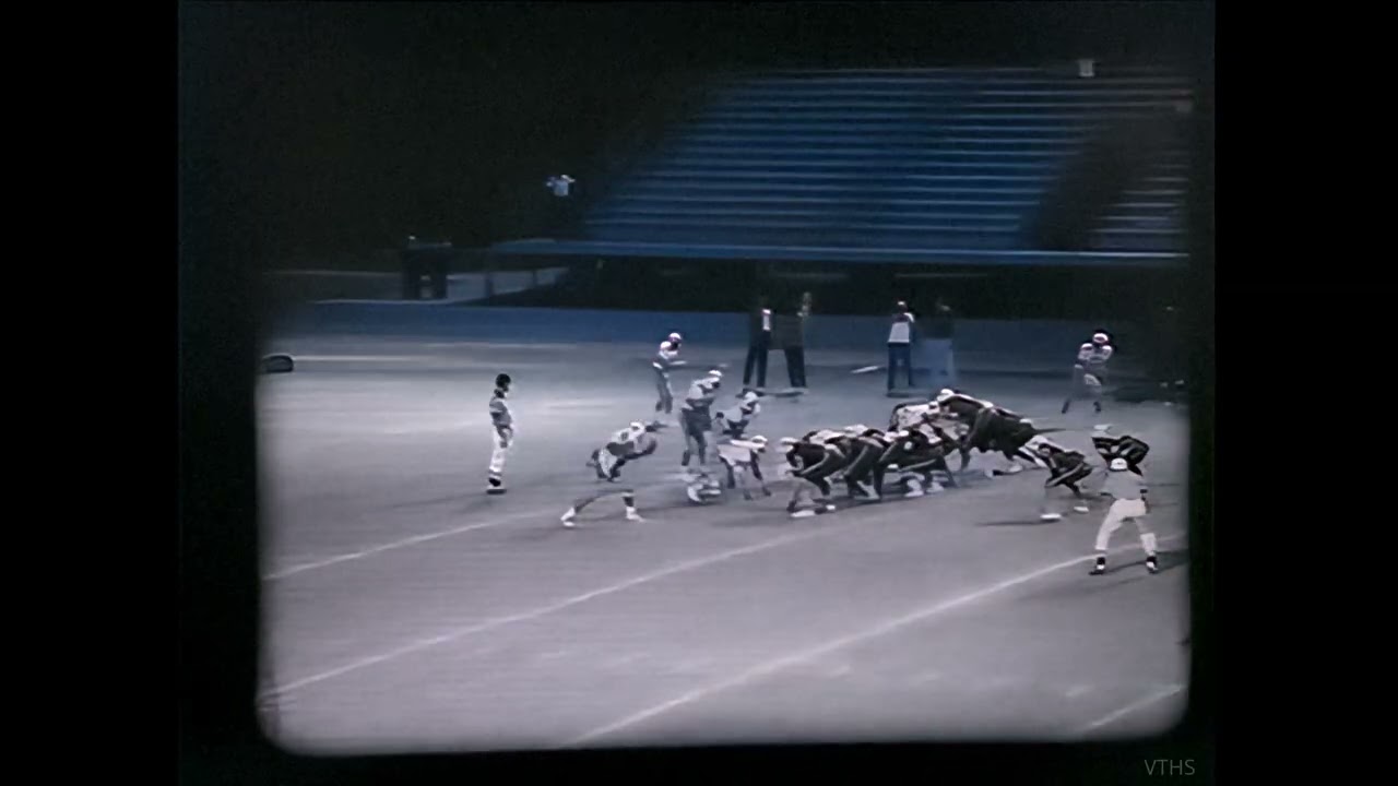 Tomball Cougars 25-0 Win over Scarborough Spartans1986 | Raw Coaches' Film | Varsity Football