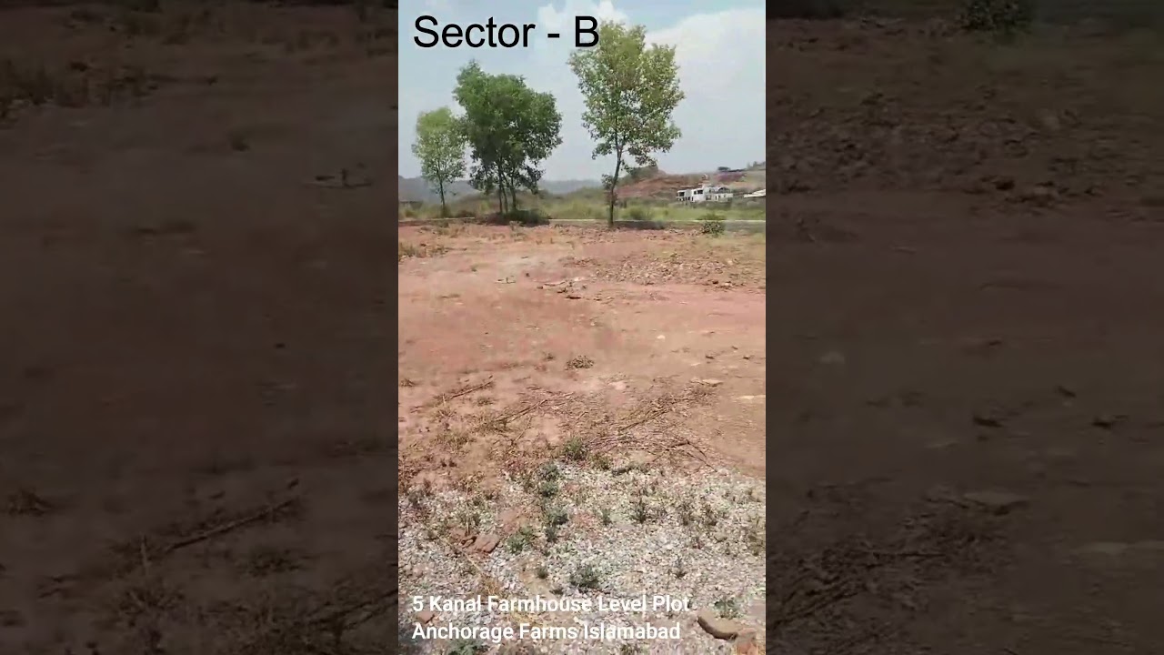Naval Farms Islamabad | PN Farms Islamabad Sector B 5 Kanal Farmhouse Plot for Sale