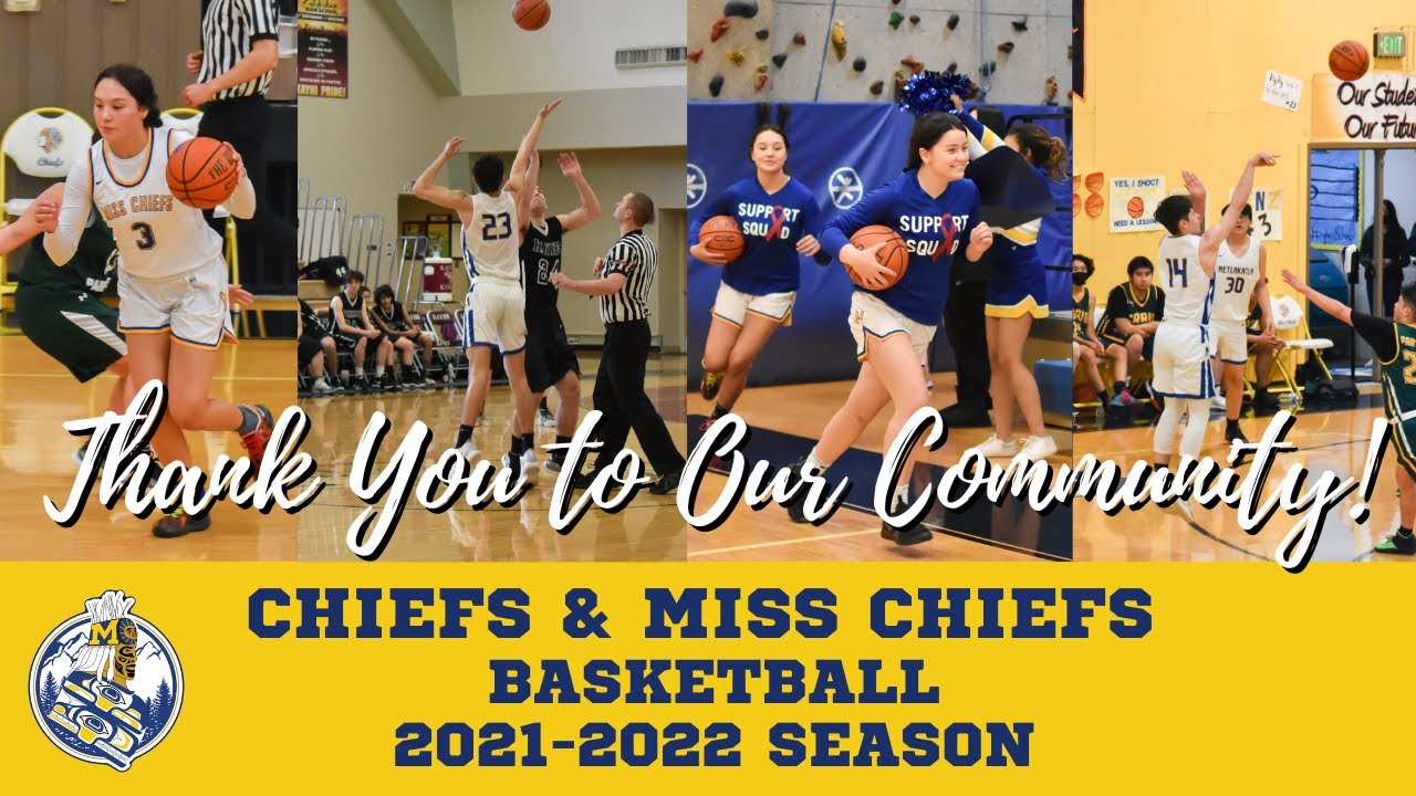Basketball in Our Community: Metlakatla Chiefs & Miss Chiefs 2021-2022 Review