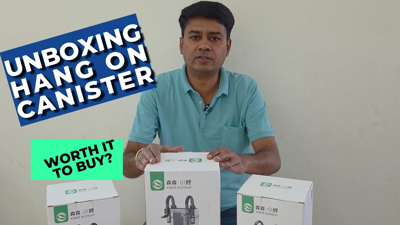 Unboxing SunSun Hang on back Canister
