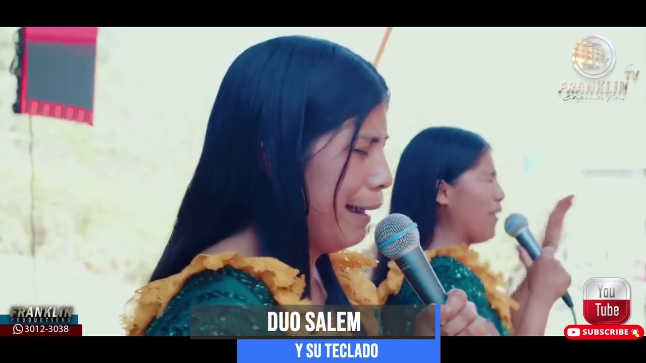 🙏🎙🕊🎹 DUO SALEM CANTOS QUE EDIFICA TU VIDA TECLADISTA JULIO ELIAS