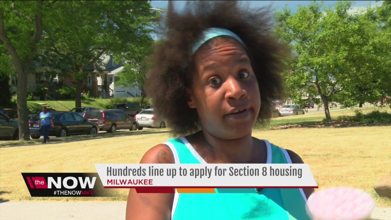 Thousands line up for Section 8 Housing