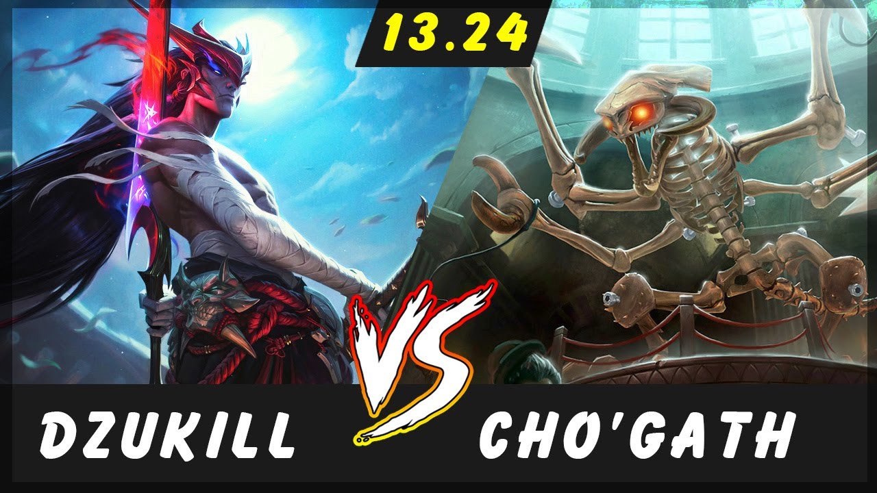 Dzukill - Yone vs Cho'Gath TOP Patch 13.24 - Yone Gameplay