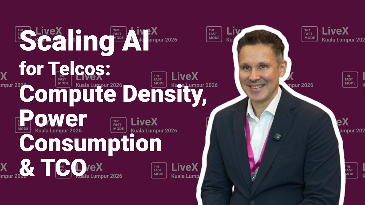 AMD at LiveX 2026: Improving Compute Density, Power Consumption and TCO when Scaling AI for Telcos