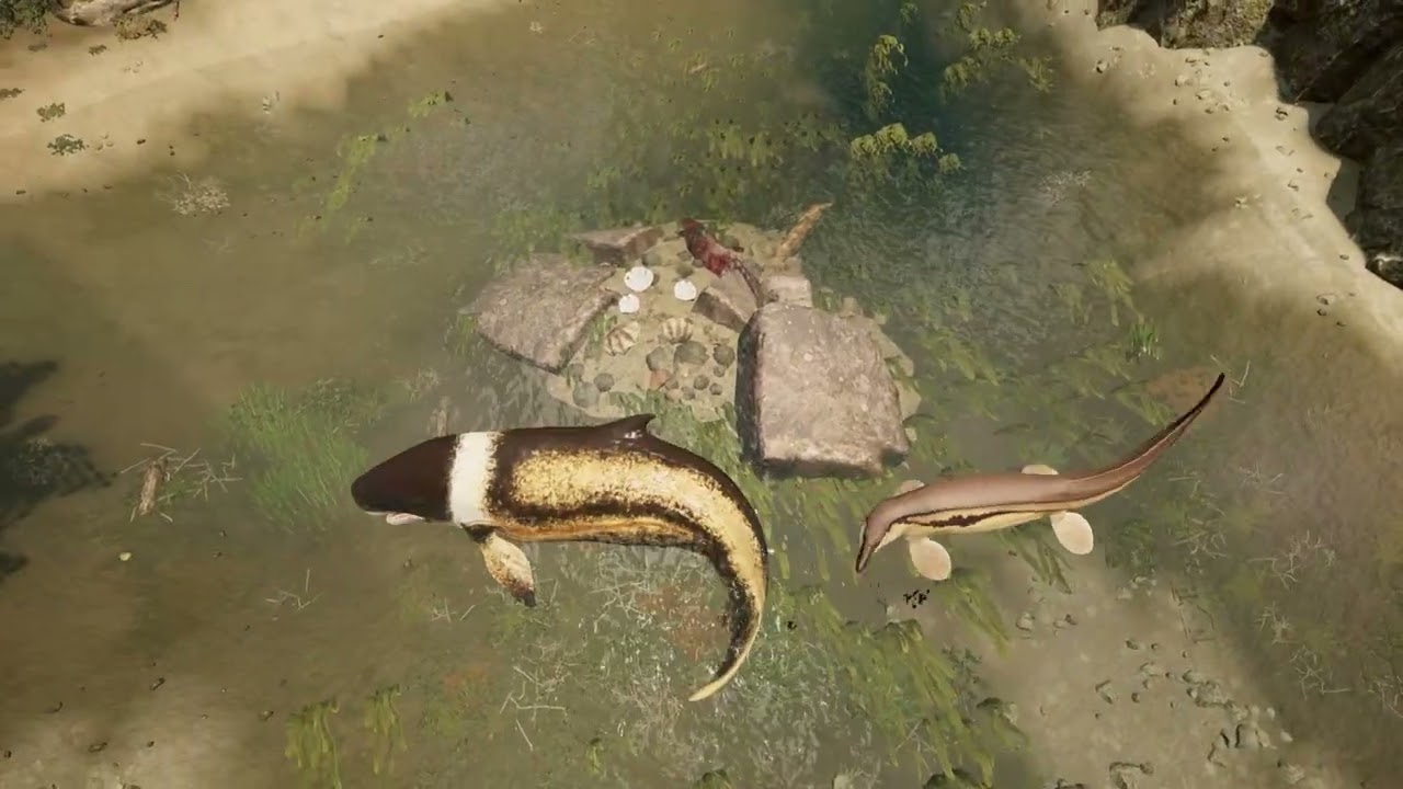 Path of Titans - Tylosaurus vs. Livyatan (001)