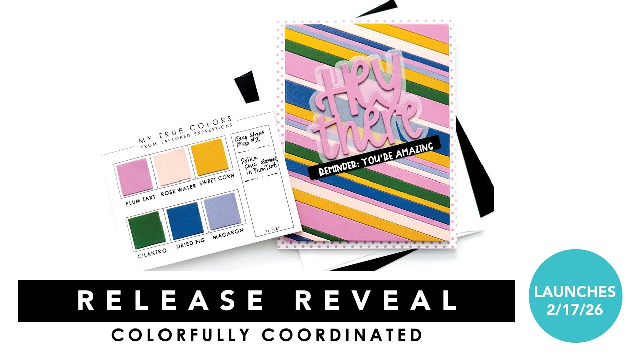 Your First Look: Colorfully Coordinated