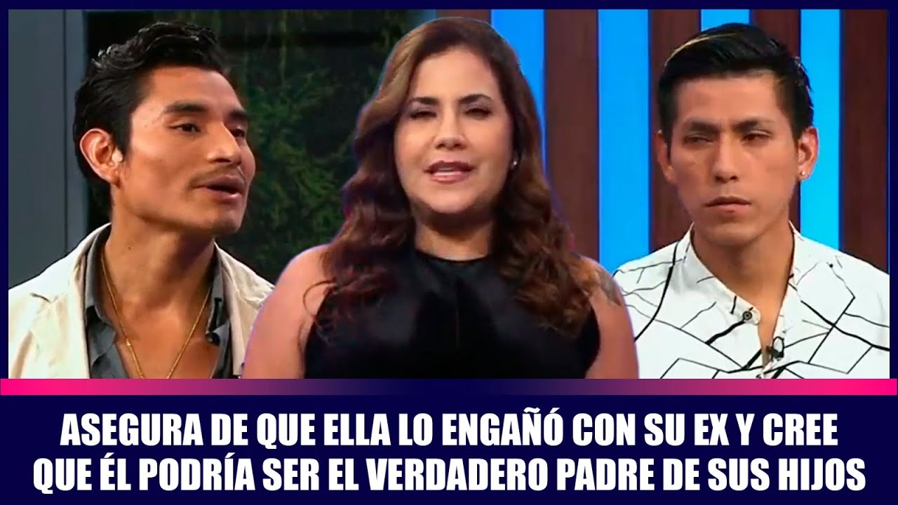 Asegura que ella lo engañó con su ex y cree que él podría ser el verdadero padre de sus hijos|Andrea