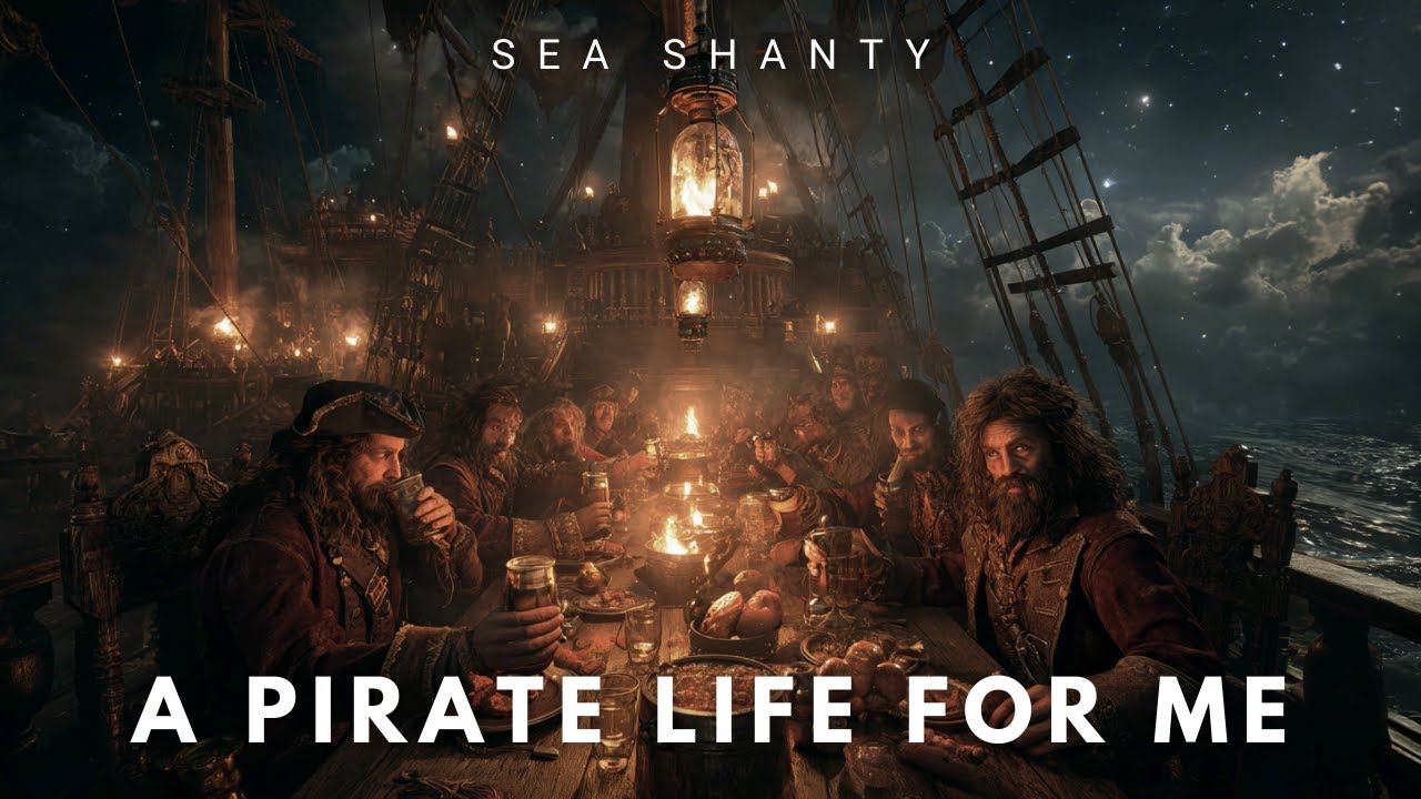 A PIRATE LIFE FOR ME ⚓🔥 | Dark Sea Shanty | Pirate Folk & Sailor Legends