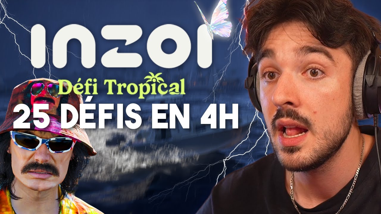 🔥 25 DÉFIS EN 4H (si on réussit, on gagne 30 000$ à partager) | INZOI CAHAYA