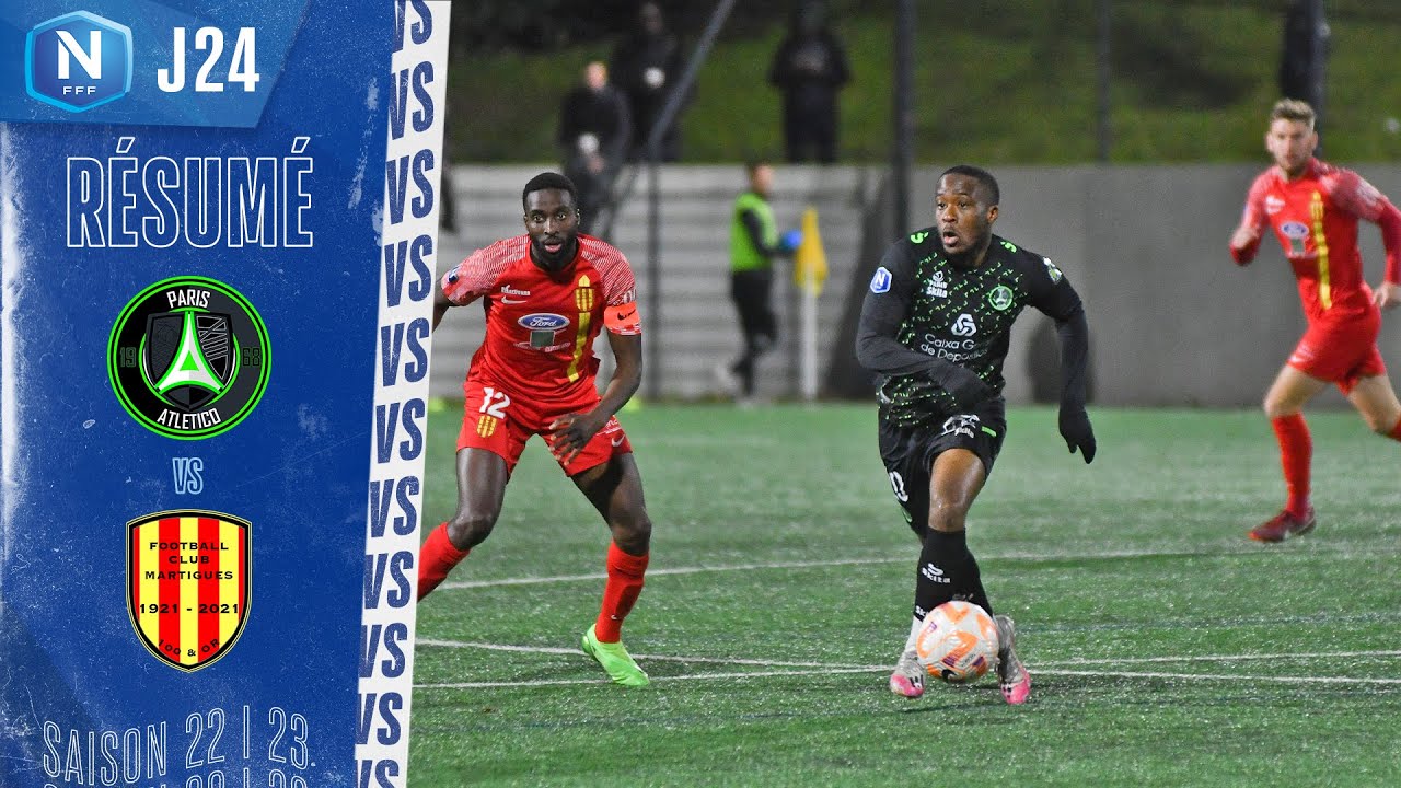 J24 I Paris 13 Atletico - FC Martigues (2-2), le résumé I National FFF 2022-2023