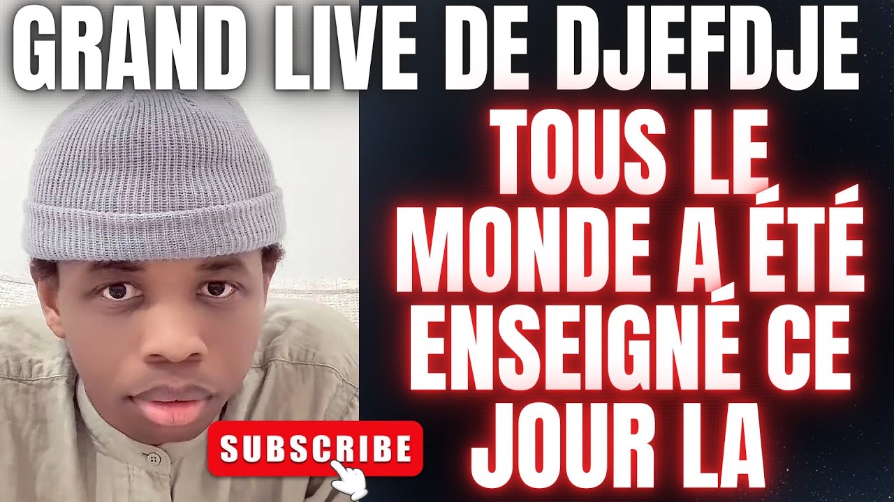 (02) TOUS LE MONDE PREND DES COURS AVEC D'ENSEIGNEMENT AVEC DJEFDJE 