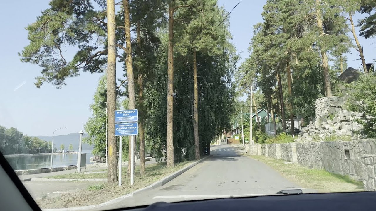 Поездка в Тургояк. Дорога до Золотого пляжа из Снежинска