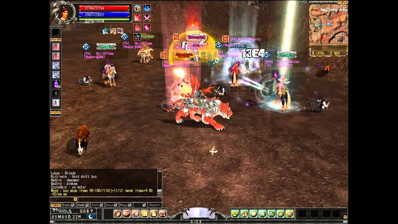 Global Martial Heroes Guildwar