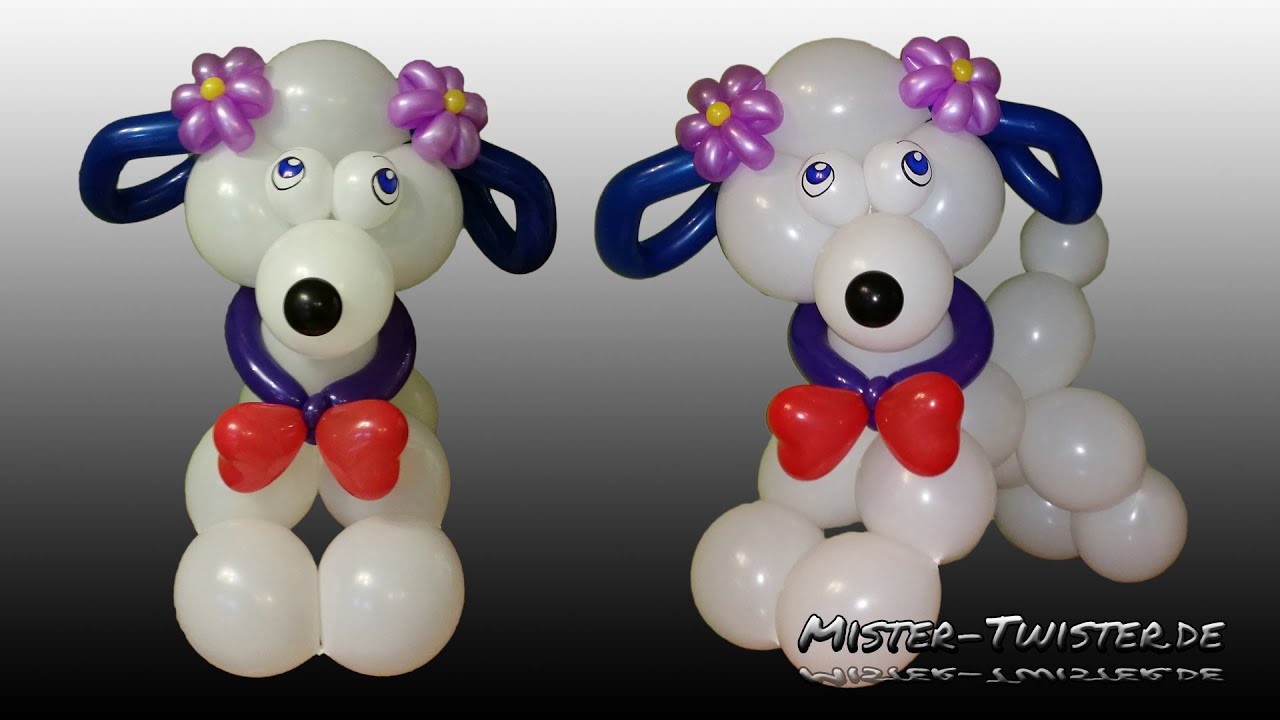 Big Balloon Dog, Decoration, Großer Ballon Hund, Dekoration, Luftballon, Link O Loon