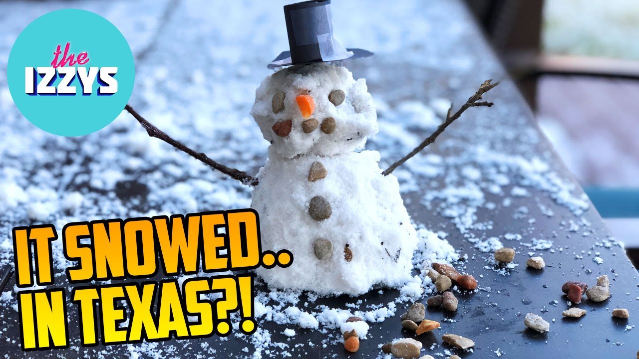 We make the world's TINIEST SNOWMAN ⛄