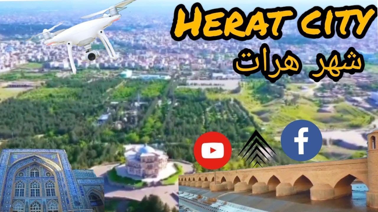 HERAT CITY | AFGHANISTAN | UNDER CONTROL OF TALIBAN | BY DRONE | ANYWHERE