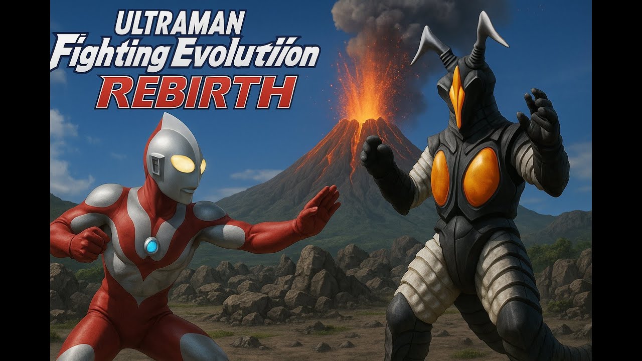 UFE Rebirth Com vs Com | Ultraman Fighting Evolution Rebirth PS2 #mediashareon