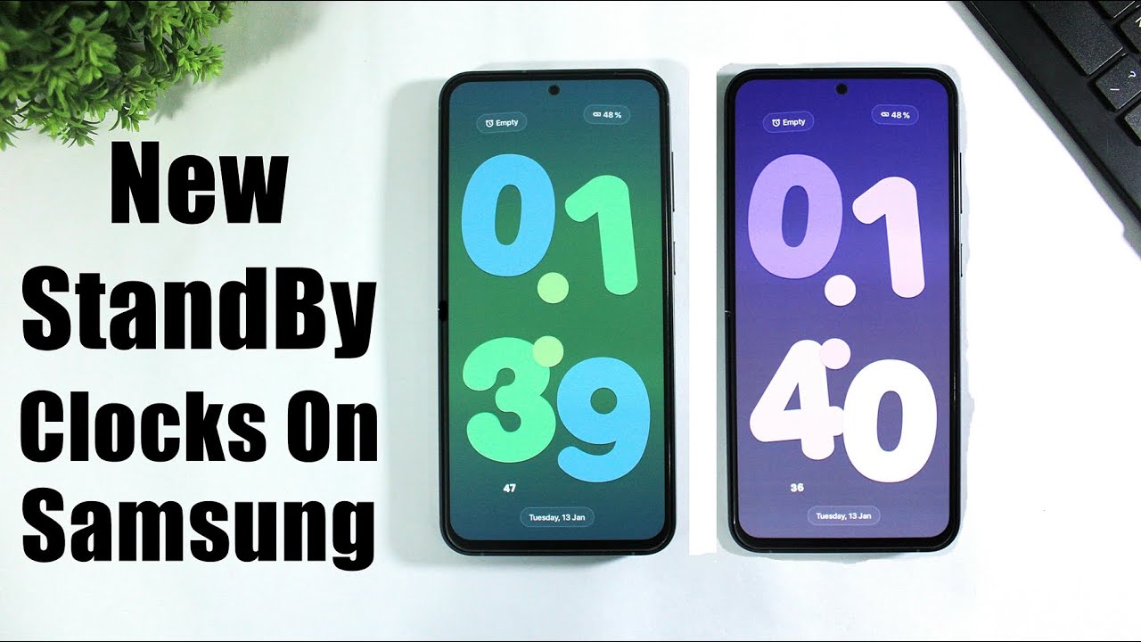 Установите функцию ожидания на любой Samsung ONE UI 8 | Включите эти новые часы в режиме ожидания...