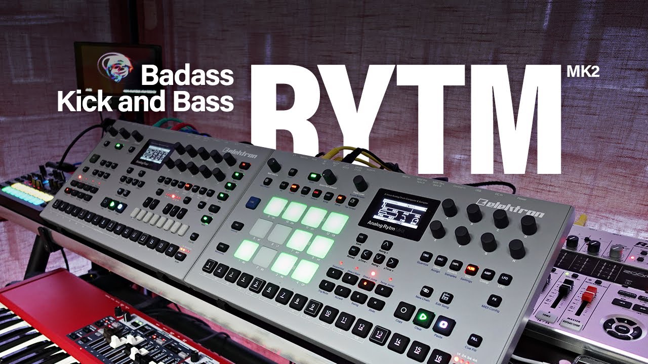 Analog Rytm MK2 // Analog Four Mk2 // Roland MC101 // Nord Electro 6D Deep House Jam (NO TALKING)