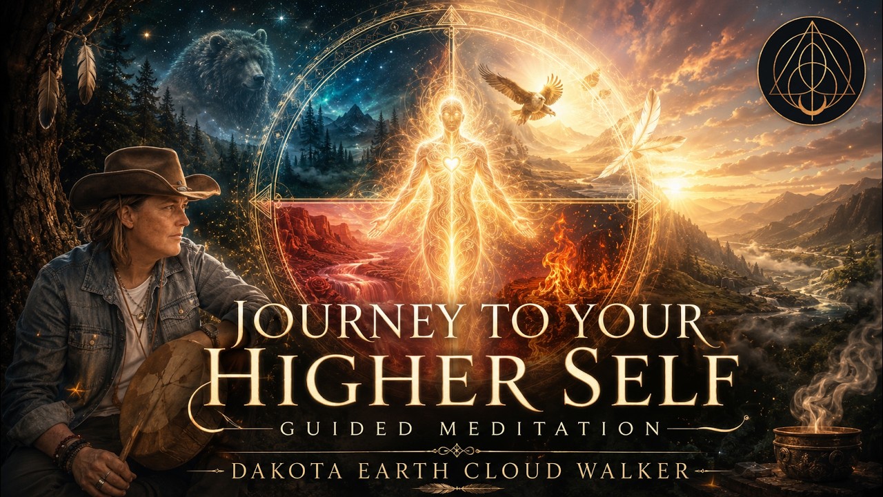 Journey to Our Higher Self - [Guided Shamanic Meditation] - [SEE LINK BELOW FOR VERSION WITH NO ADS]