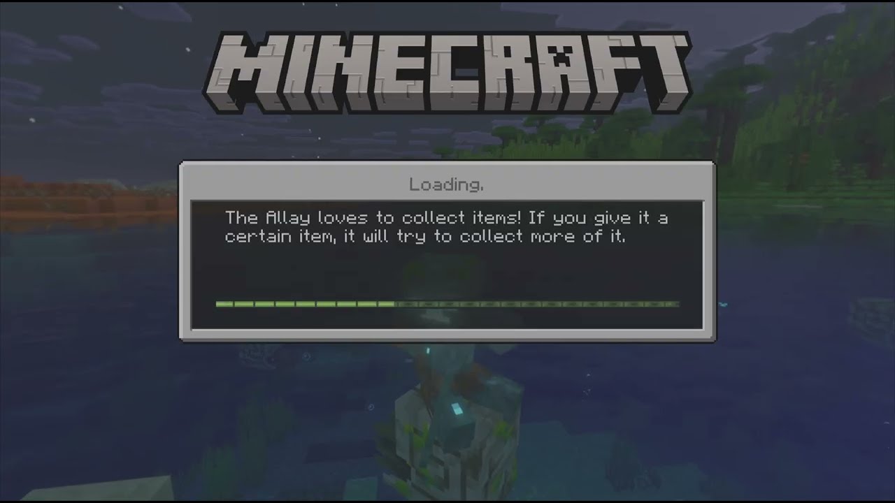 My first Minecraft video