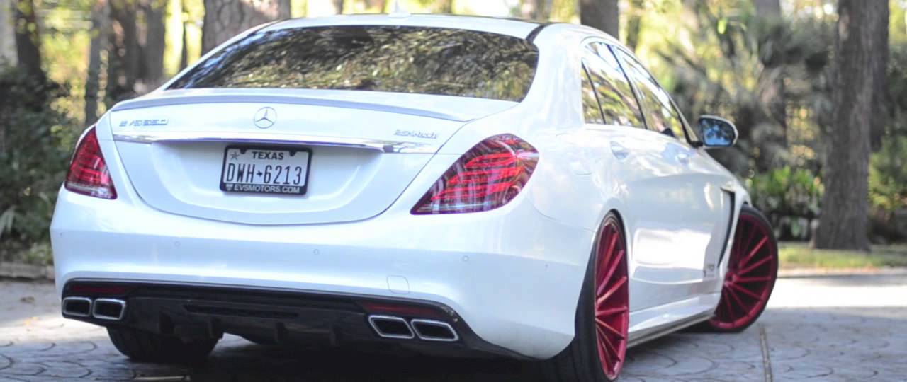 Mercedes-Benz S550 Prior Design kit VOSSEN wheels RENNTECH tune