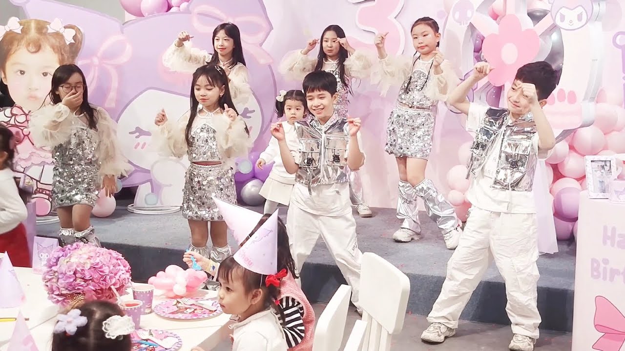 Đi diễn sinh nhật cùng Kiddy Crew #baoson #kiddycrew #dance #happy #birthday #xuhuong