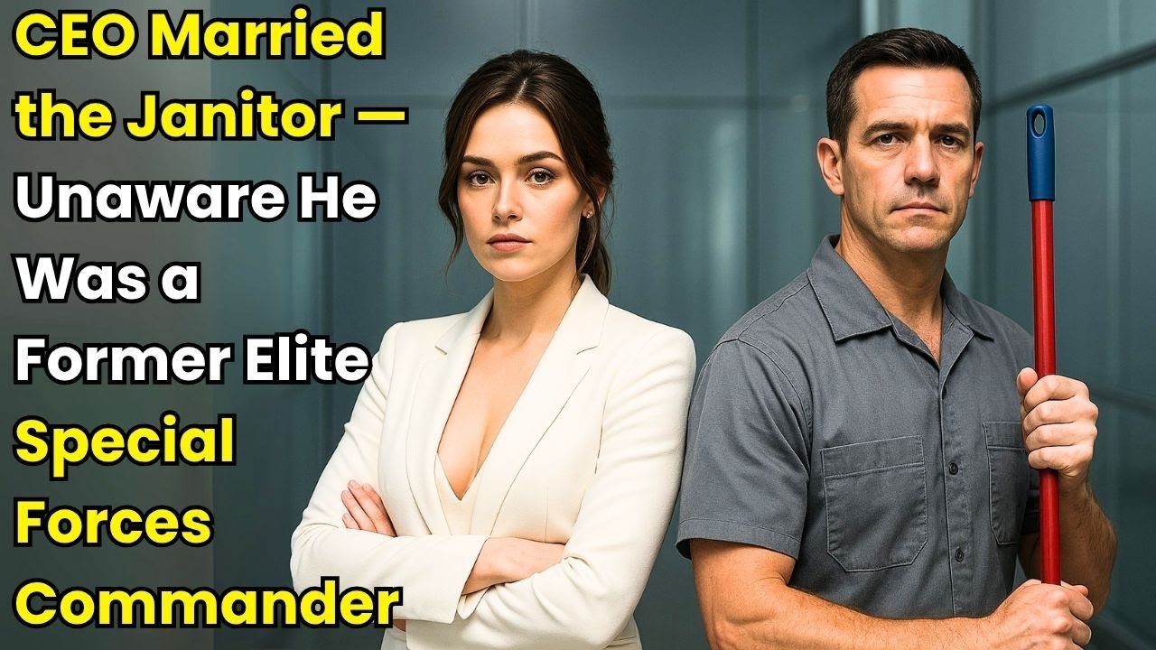 CEO Married the Janitor — Unaware He Was a Former Elite Special Forces Commander