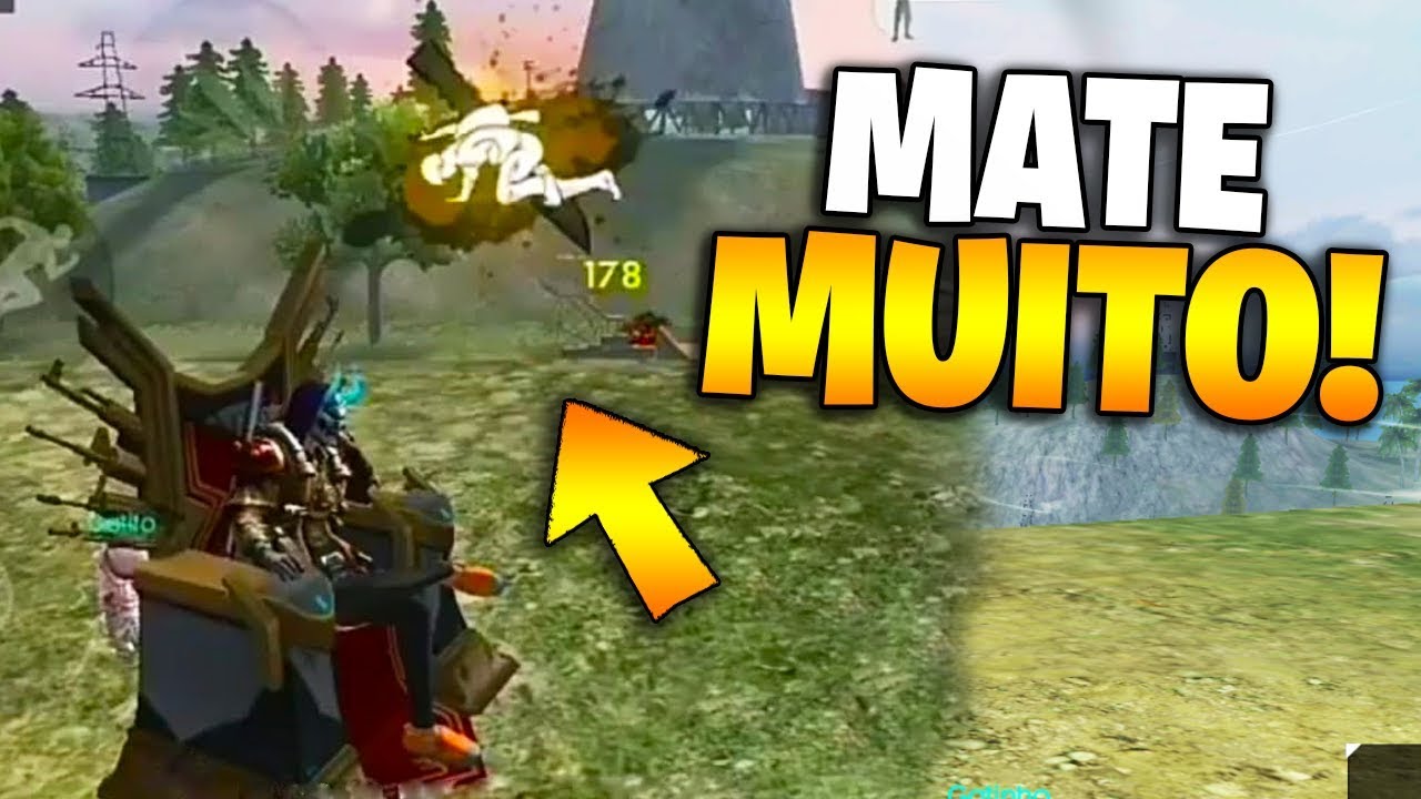MATE MUITO!! USE A TÉCNICA DOS PROFISSIONAIS DO FREE FIRE!!