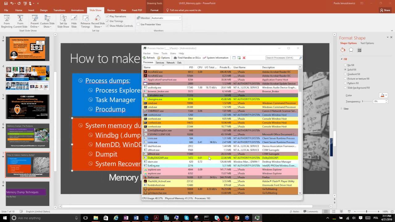 Episode 5  - Useful Hacking Series Memory Analysis Guide  Part 1 - Memory Dump  keep it for yourself