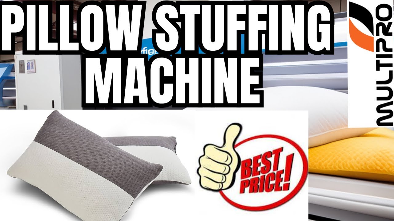 Revolutionize Your Pillow Business with Multipro Fiber Opening and Pillow Filling Machine!