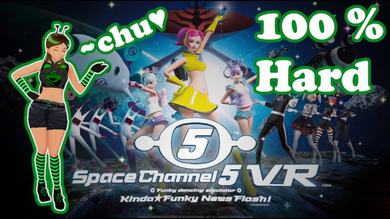 100% Hard - Space Channel 5 VR Kinda Funky News Flash!
