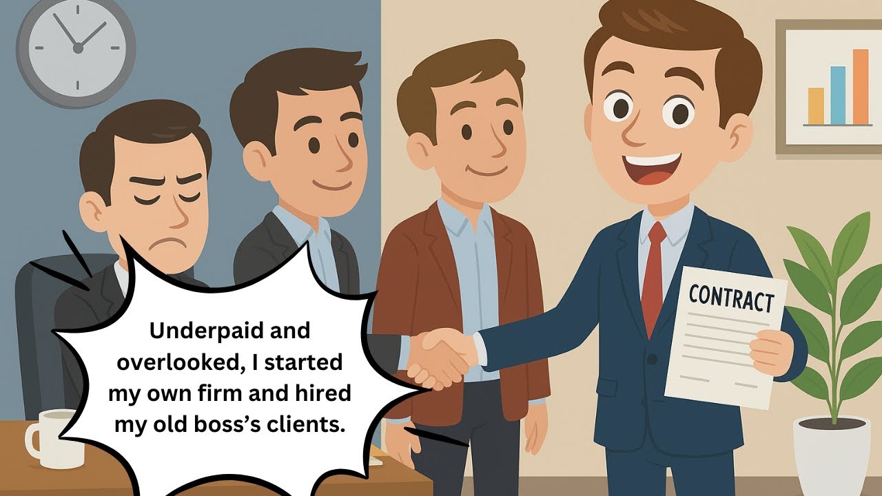 Underpaid and overlooked, I started my own firm and hired my old boss’s clients.